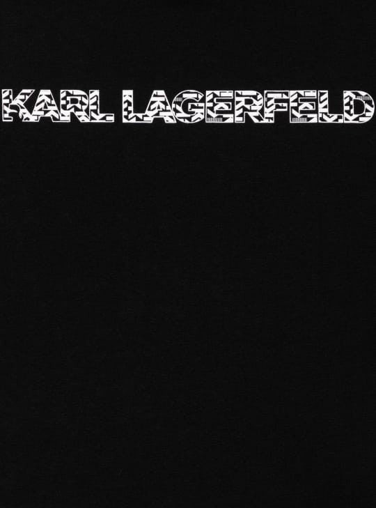KARL LAGERFELD black t-shirt
