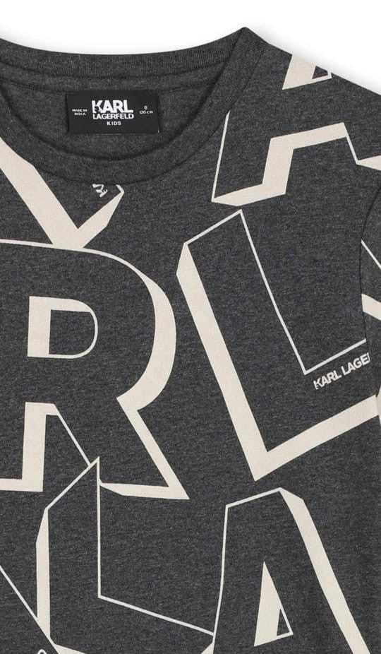 KARL LAGERFELD grey t-shirt