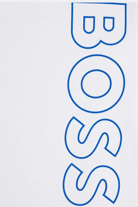 BOSS white long sleeves t-shirt