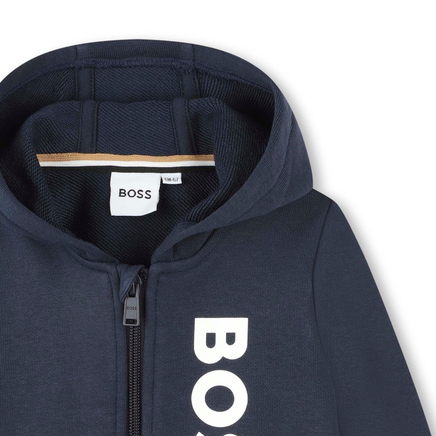 BOSS zip-up sweater