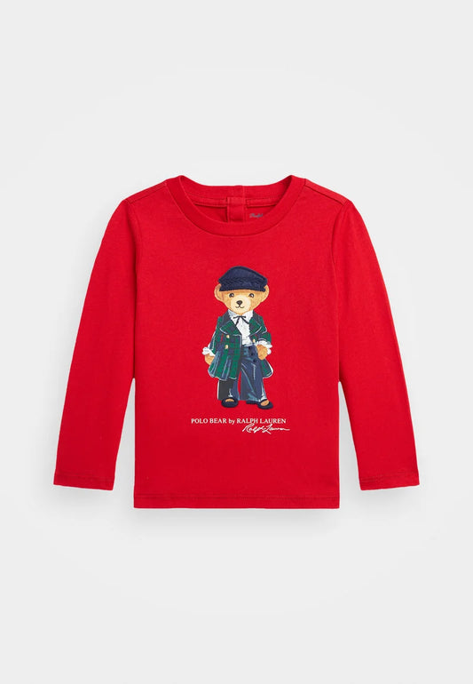 POLO RALPH LAUREN bear cotton jersey