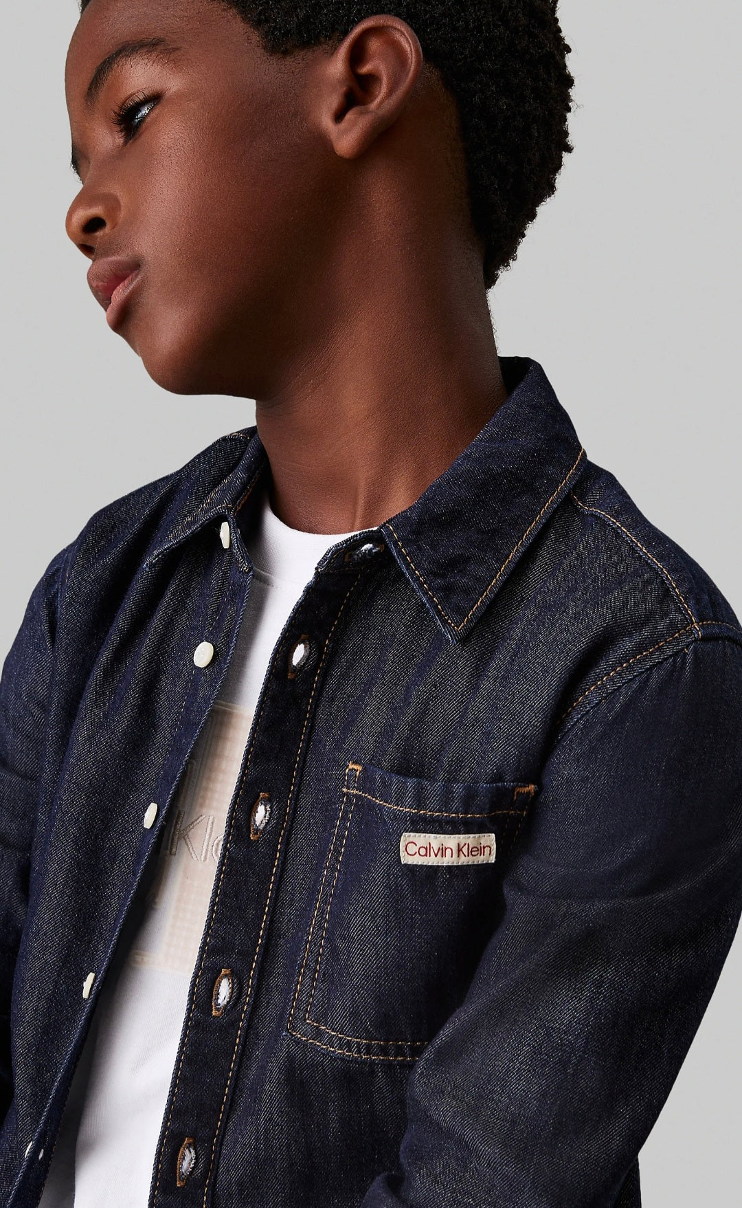 CALVIN KLEIN denim shirt