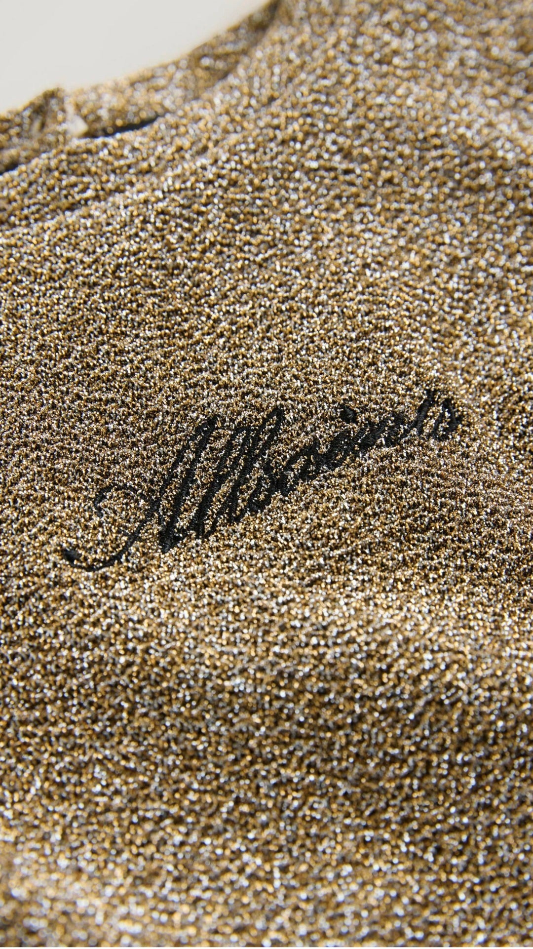 ALLSAINTS gold dress