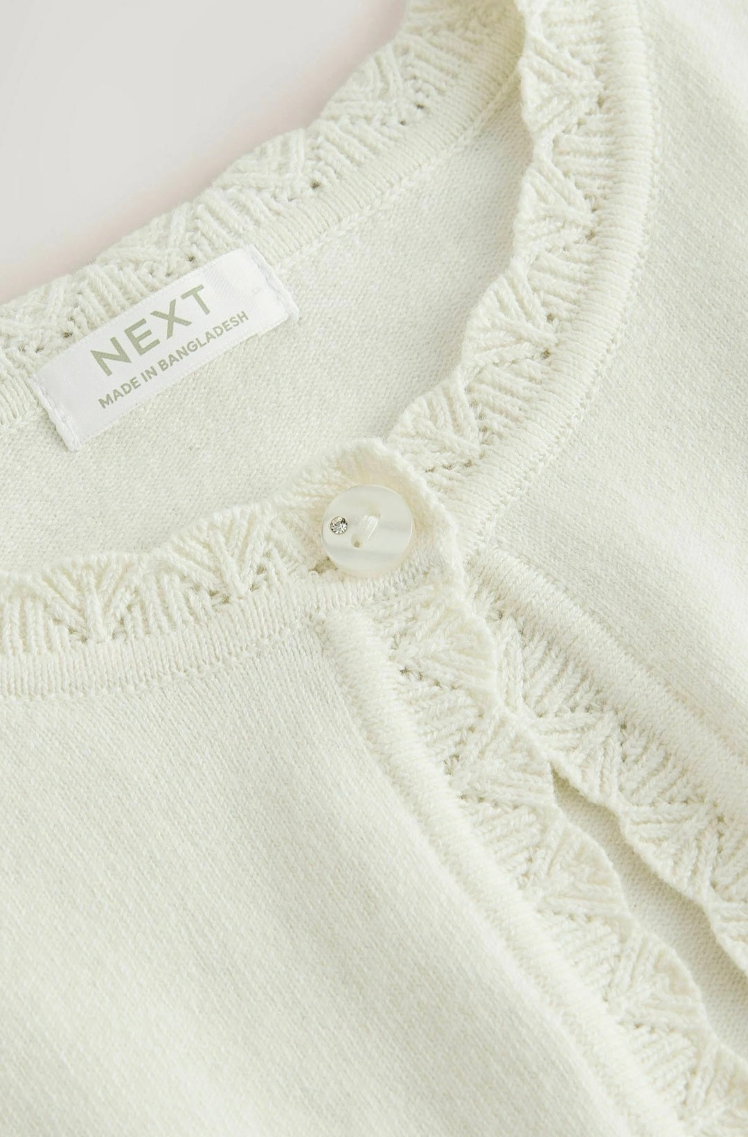 NEXT ecru shrug