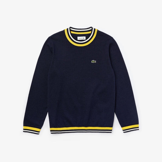 LACOSTE wool and cotton sweater